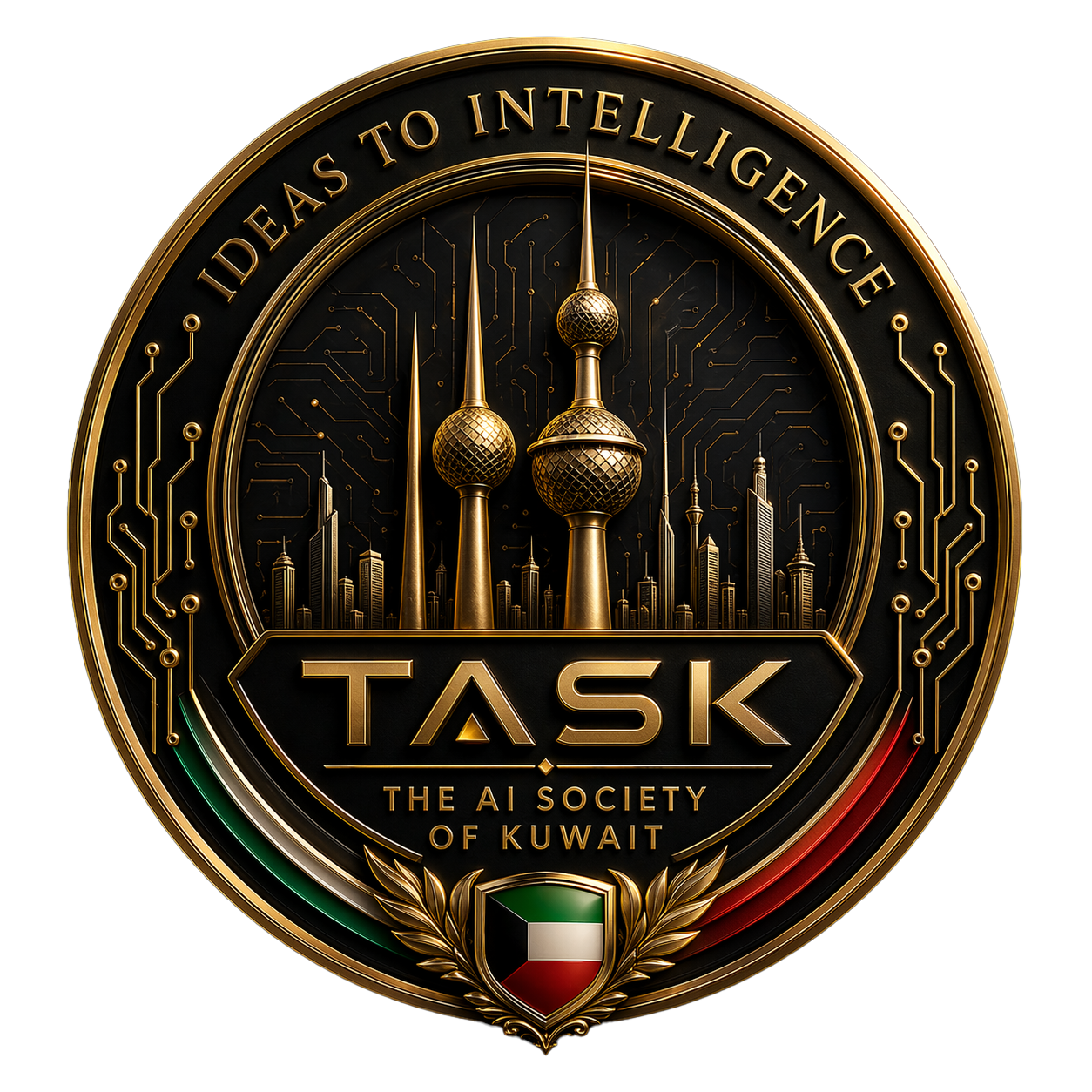TASK — The AI Society of Kuwait emblem